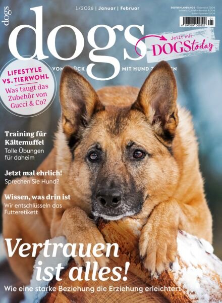 Dogs Germany – Januar 2026 Cover