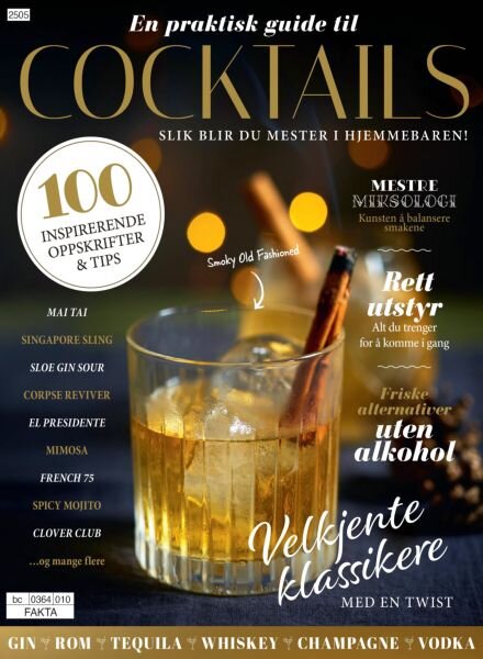 Drycker och cocktails – December 2025 Cover