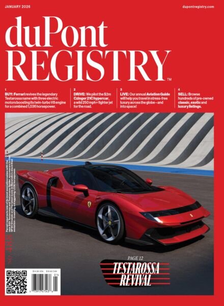 duPont REGISTRY – January 2026 Cover