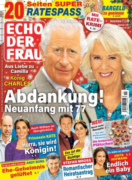 Echo der Frau – 10 Dezember 2025 Cover