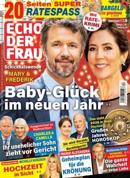 Echo der Frau – 17 Dezember 2025 Cover