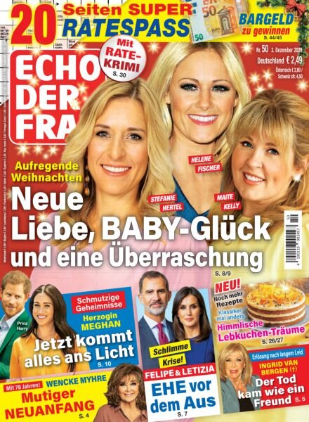 Echo der Frau – 3 Dezember 2025 Cover