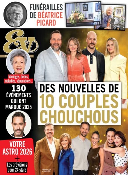 echos Vedettes – 27 Decembre 2025 Cover