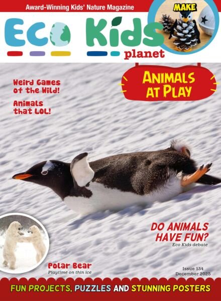 Eco Kids Planet Magazine – December 2025 Cover