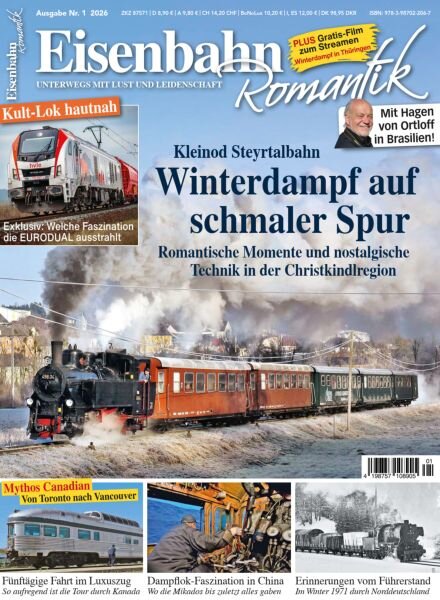 Eisenbahn Romantik – Nr 1 2026 Cover