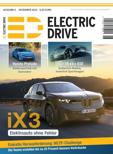 Electric Drive – Dezember 2025 Cover