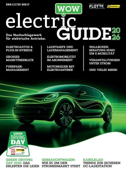 electric WOW – Dezember 2025 Cover