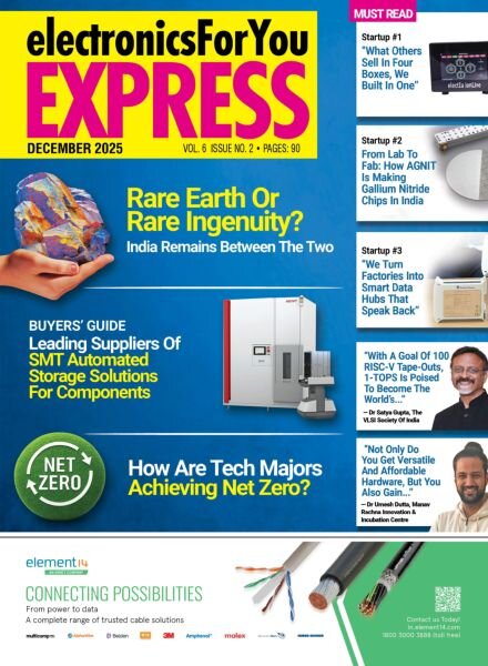 Electronics For You Express – December 2025 Cover