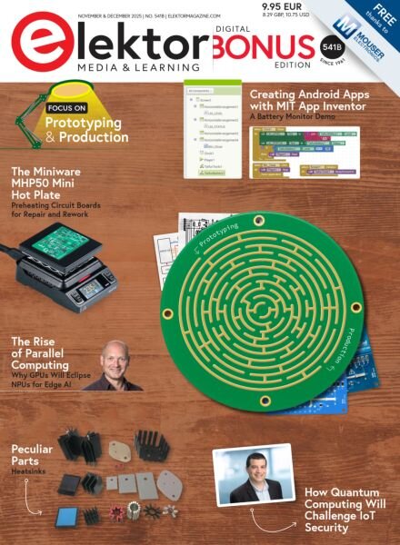 Elektor Mag – November-December2025 Cover