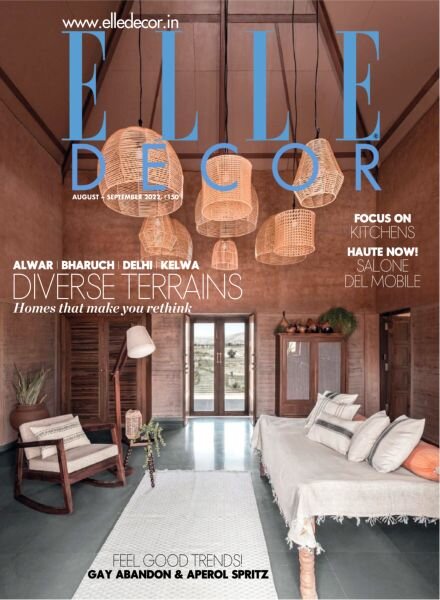 Elle Decor India – August-September 2022 Cover