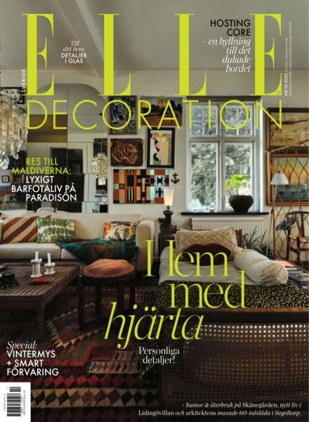 Elle Decoration Sweden – November 2025 Cover