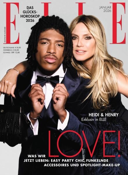 Elle Germany – Januar 2026 Cover