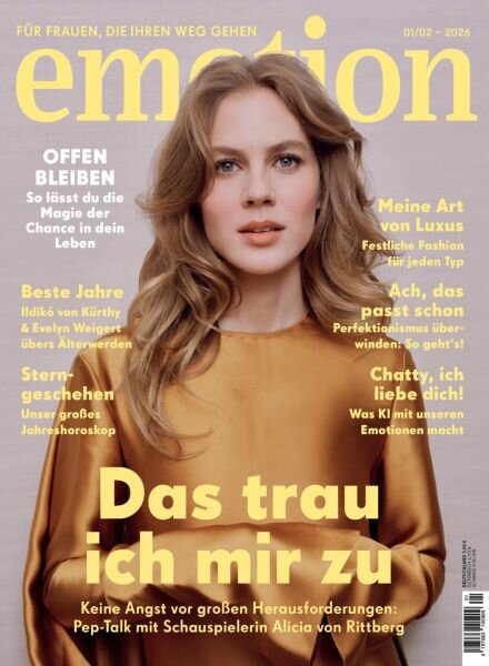 Emotion Germany – Januar-Februar 2026 Cover