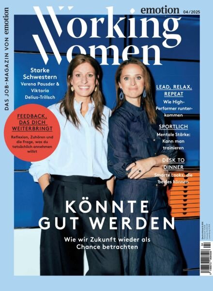 Emotion Working Women – November 2025 Cover