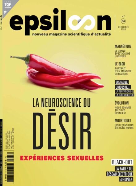 Epsiloon – Decembre 2025 Cover