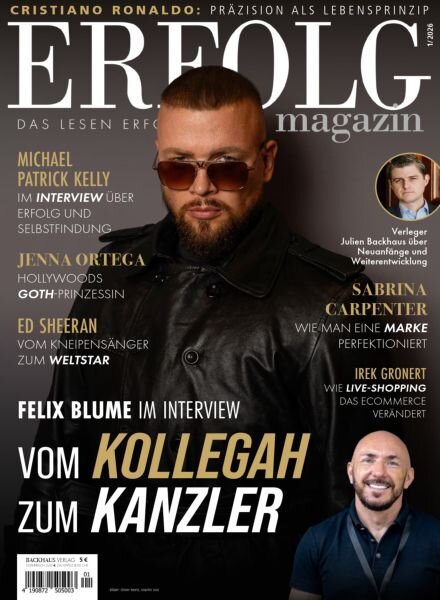 Erfolg Magazin – Dezember 2025 Cover