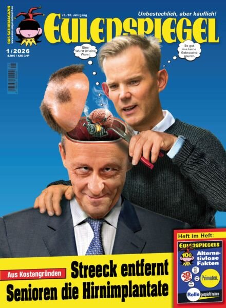 Eulenspiegel – Januar 2026 Cover