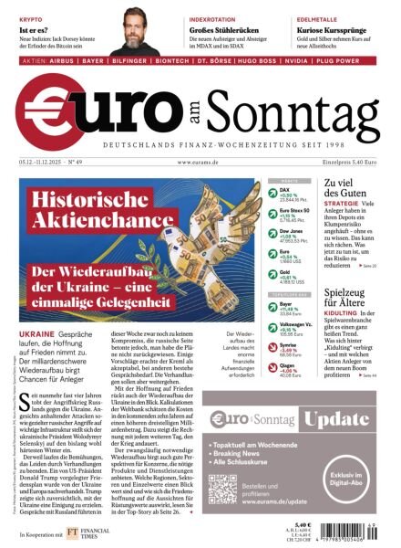 Euro am Sonntag – 5 Dezember 2025 Cover