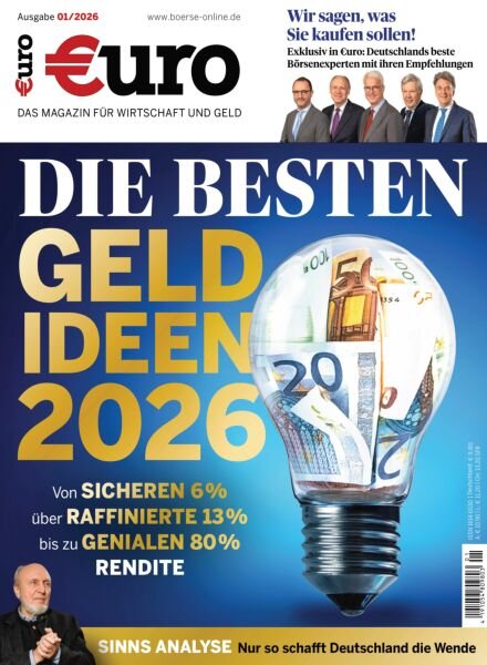 Euro – Januar 2026 Cover
