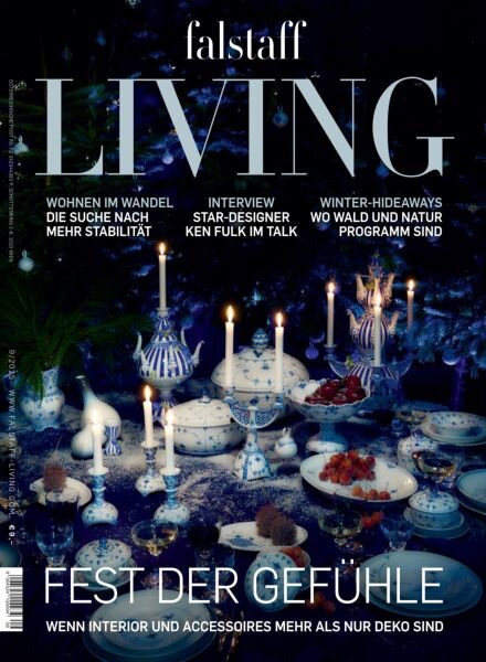Falstaff Living – Dezember 2025 Cover