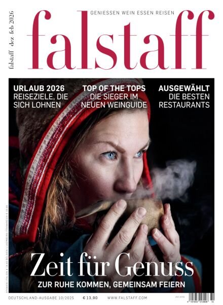 Falstaff Magazin Germany – Dezember 2025 – Februar 2026 Cover