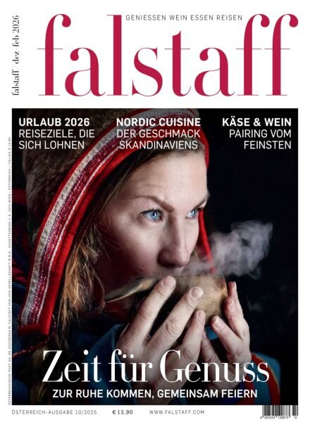 Falstaff Magazin Osterreich – Dezember 2025 – Februar 2026 Cover