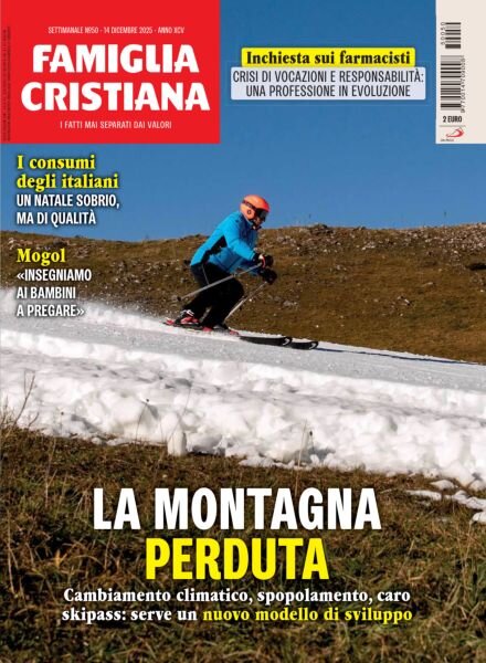 Famiglia Cristiana – 14 Dicembre 2025 Cover