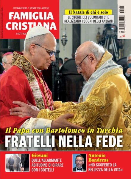 Famiglia Cristiana – 7 Dicembre 2025 Cover