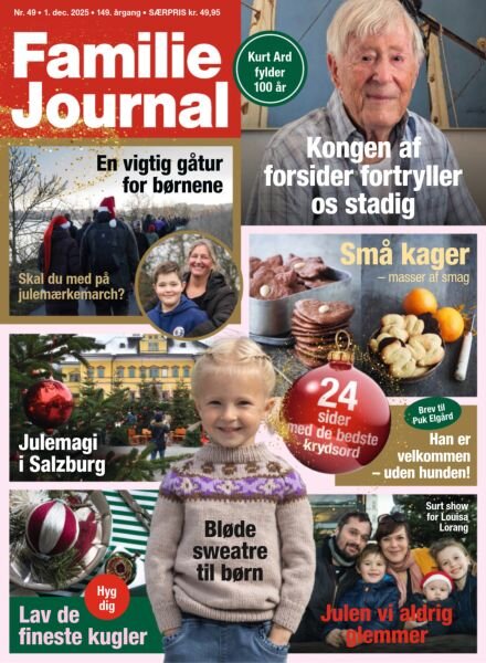 Familie Journal – 28 November 2025 Cover