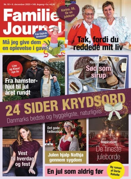 Familie Journal – 8 December 2025 Cover