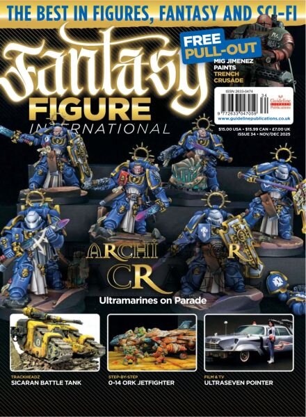 Fantasy Figures International – Issue 34 November-December 2025 Cover