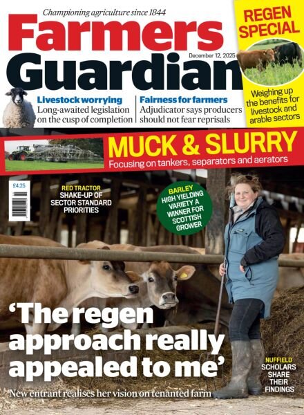Farmers Guardian – 12 December 2025 Cover