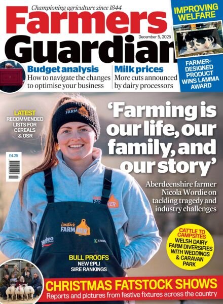 Farmers Guardian – 5 December 2025 Cover