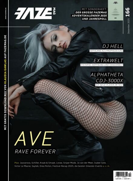 FAZE Magazin – Dezember 2025 Cover