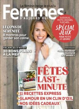 Femmes D’Aujourd’Hui – 18 Decembre 2025