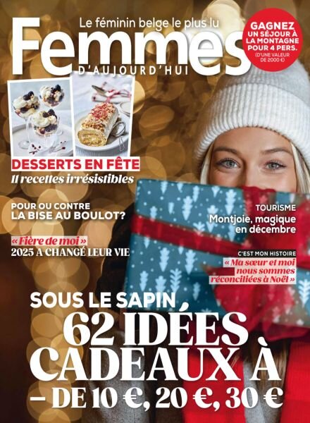 Femmes D’Aujourd’Hui – 4 Decembre 2025 Cover