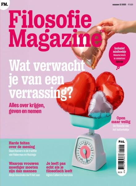 Filosofie Magazine – 12 2025 Cover