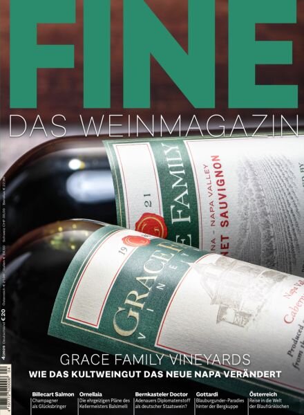 Fine Das Weinmagazin – Dezember 2025 Cover
