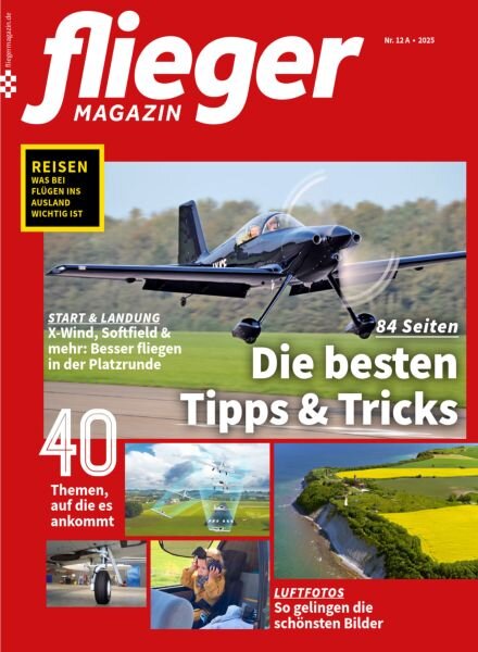 Fliegermagazin Sonderheft – Nr 12A 2025 Cover