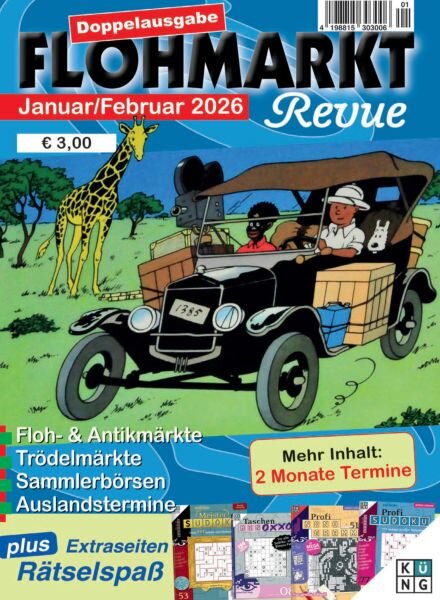 Flohmarkt Revue – Januar 2026 Cover