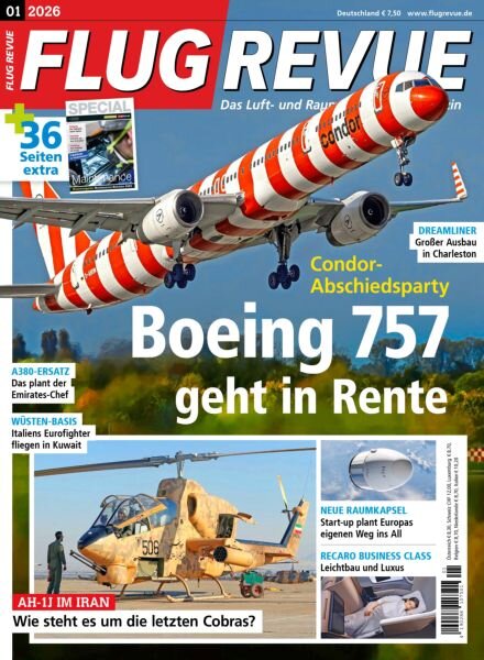 Flug Revue – Januar 2026 Cover