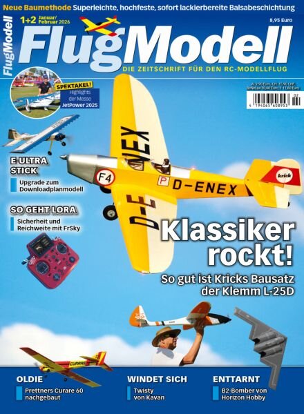 FlugModell – Januar-Februar 2026 Cover