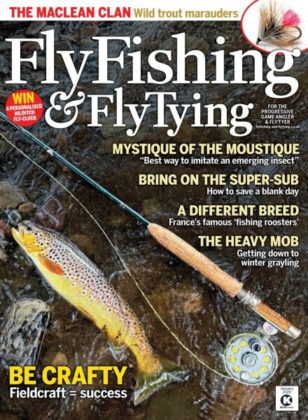 Fly Fishing & Fly Tying – January 2026 Cover