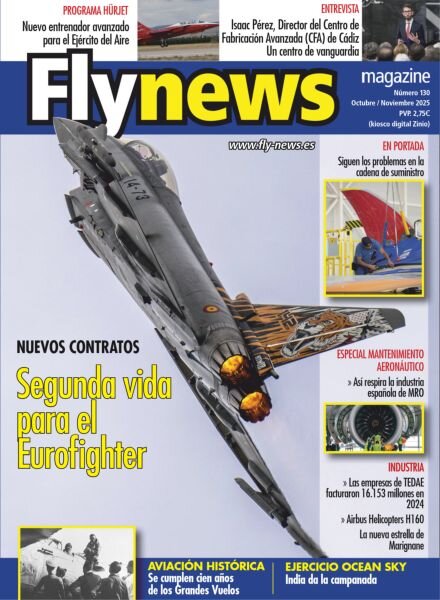 Fly News Magazine – Octubre-Noviembre 2025 Cover