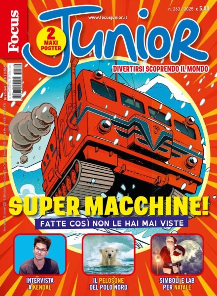 Focus Junior – Dicembre 2025 Cover