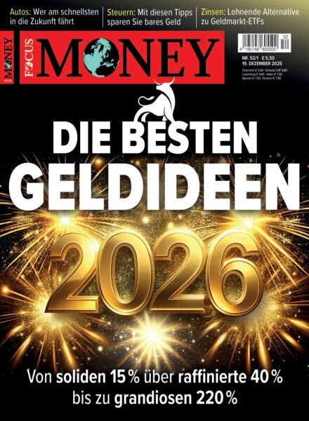 Focus Money – 19 Dezember 2025 Cover