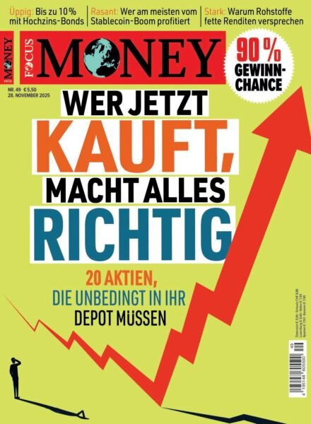 Focus Money – 28 November 2025 Cover