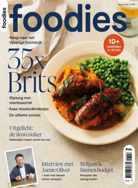 Foodies Netherlands – Januari 2026 Cover