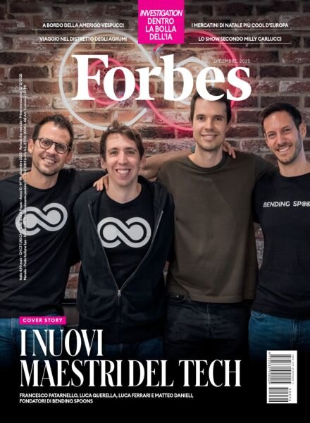 Forbes Italia – Dicembre 2025 Cover