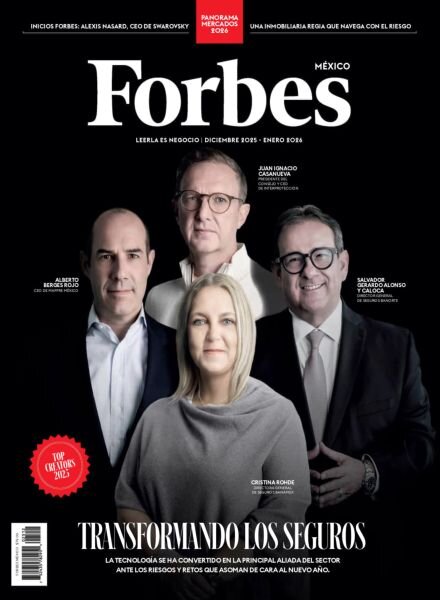 Forbes Mexico – Diciembre 2025 – Enero 2026 Cover
